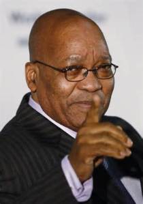 STOP THAT: Jacob Zuma also boycotting the summit